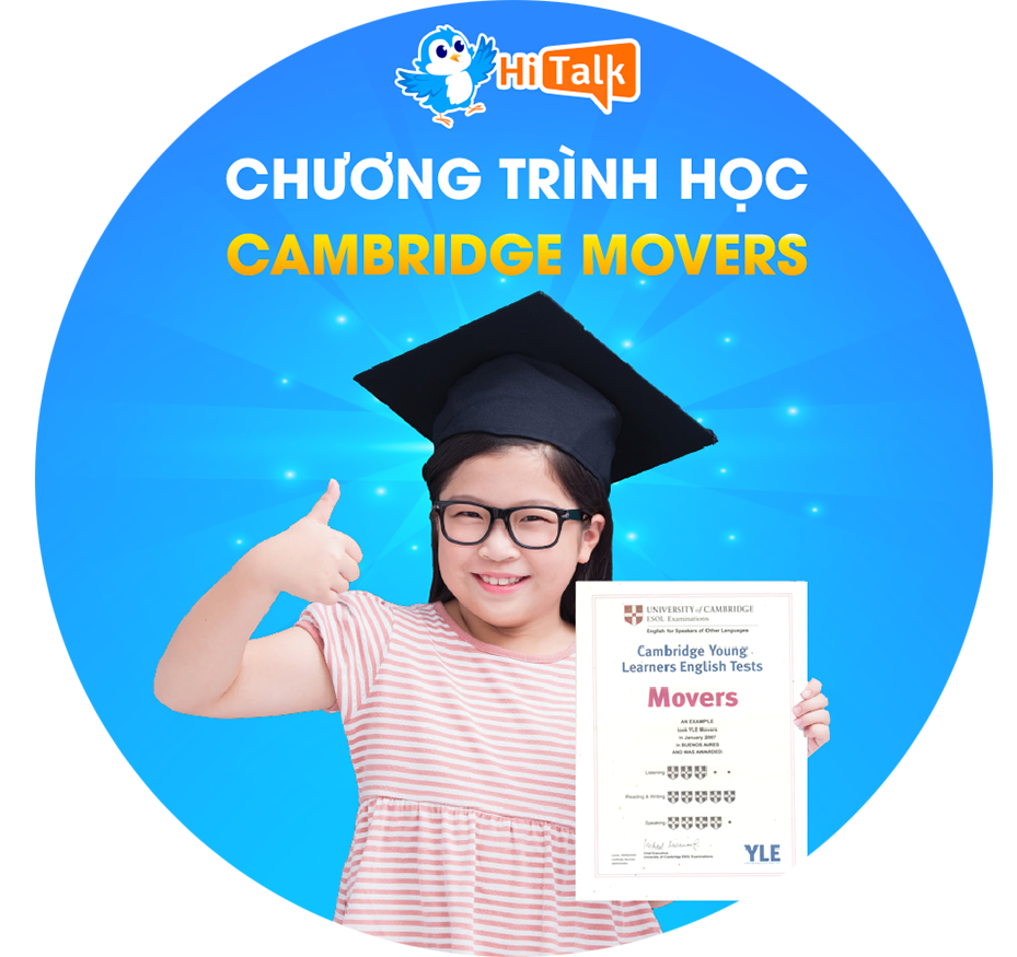 Chứng chỉ Cambridge Movers