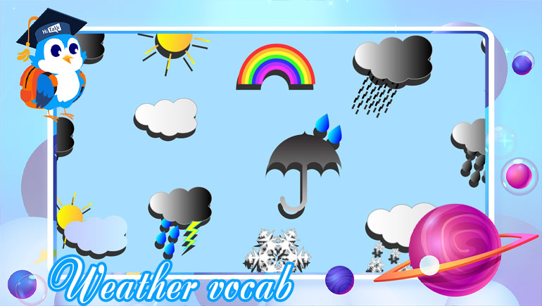 Từ vựng Tiếng Anh về thời tiết (Weather Vocabulary)