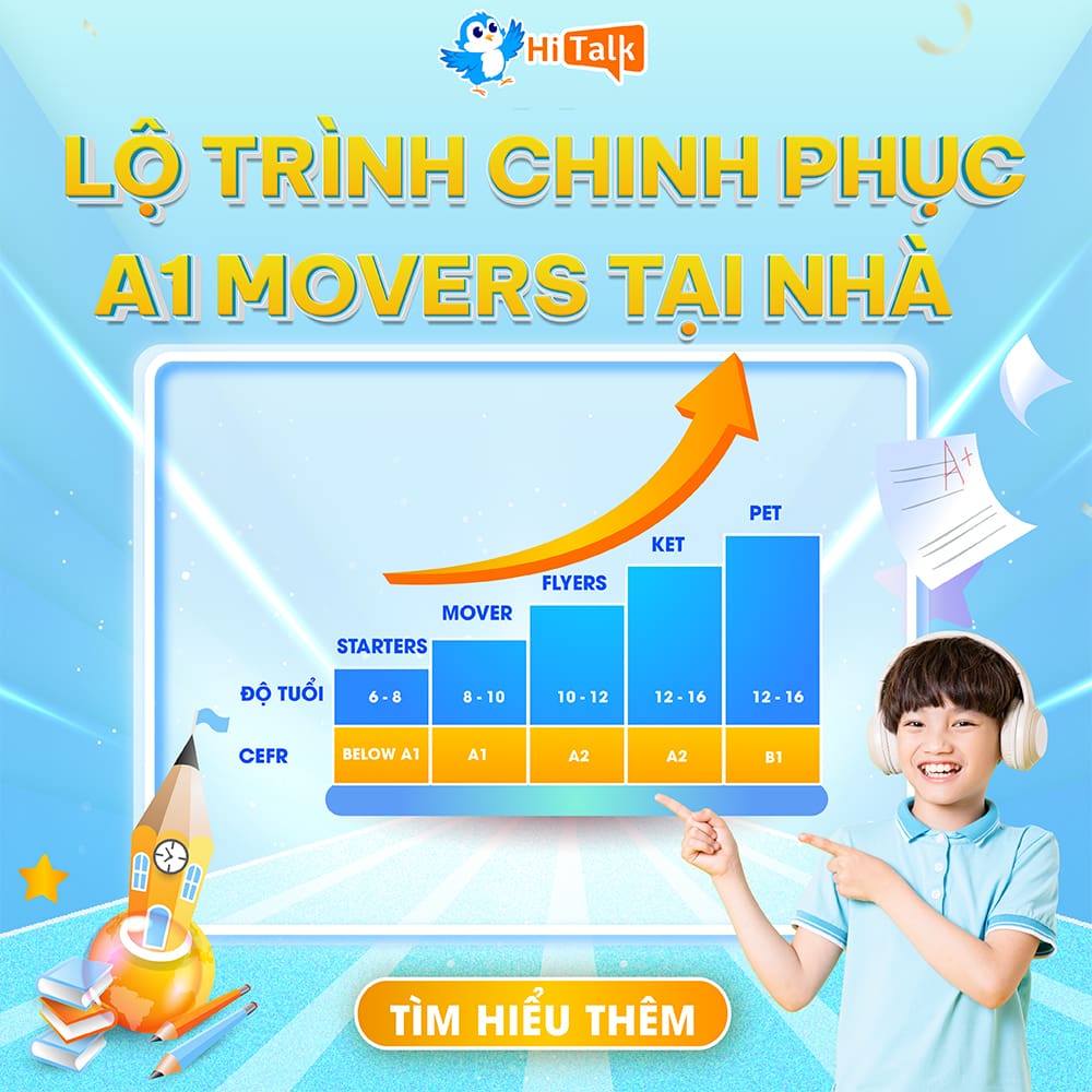 Tiếng Anh Cambridge Movers